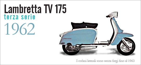 Lambretta TV 175 terza serie 1962